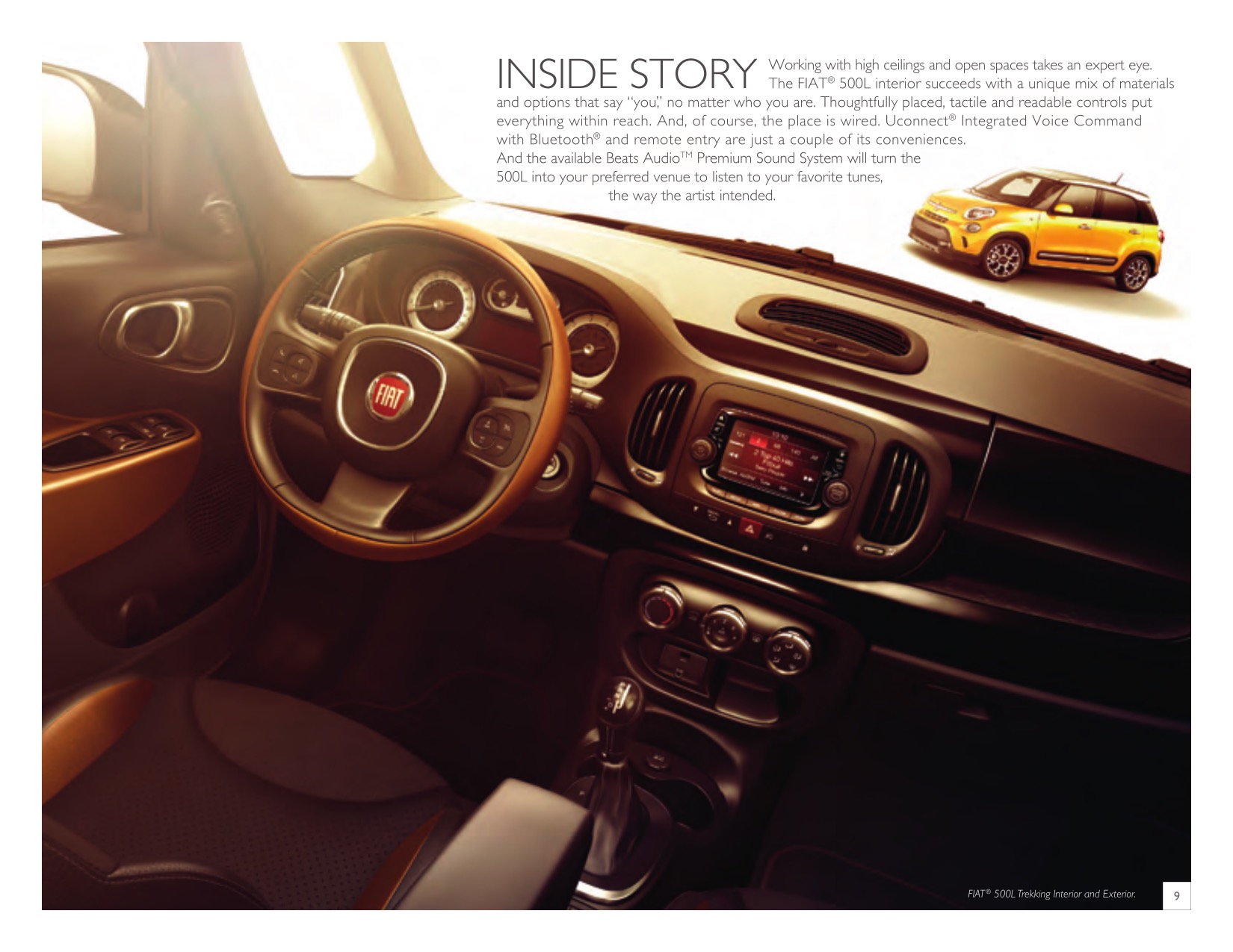 2013 Fiat 500L Brochure Page 11